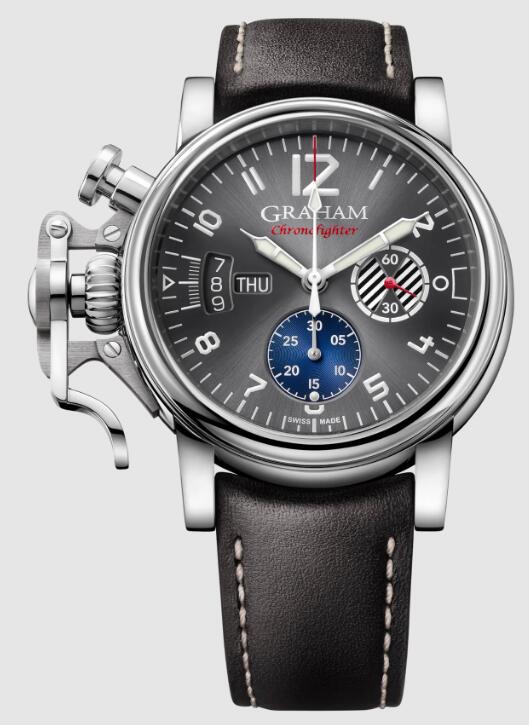 Review Replica Watch Graham CHRONOFIGHTER VINTAGE - GREY 2CVAS.S08A